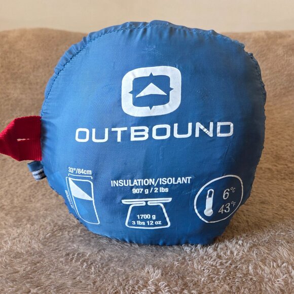 Outbound 6°C Sleeping Bag – Rectangular – Zipper fix - Picture 4 of 5